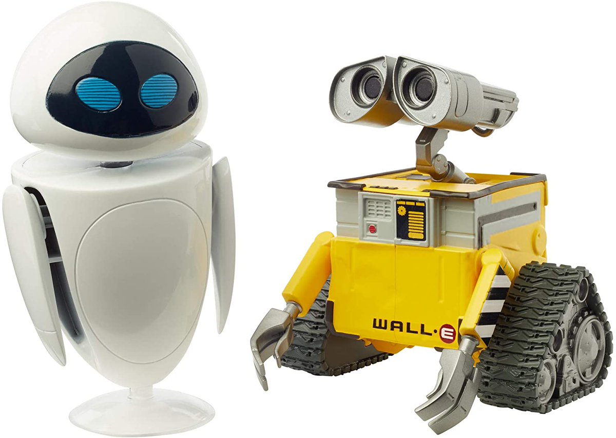 Toys Beet Mattel Pixar Wall E And Eve 12 99 On Amazon T Co Fruu8lutrn Pixar
