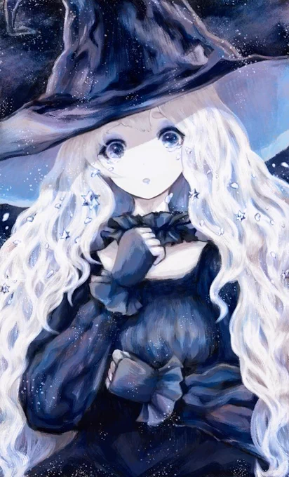 #ホワイトデーは銀髪白髪を愛でる日
白髪の魔女が好きです! 