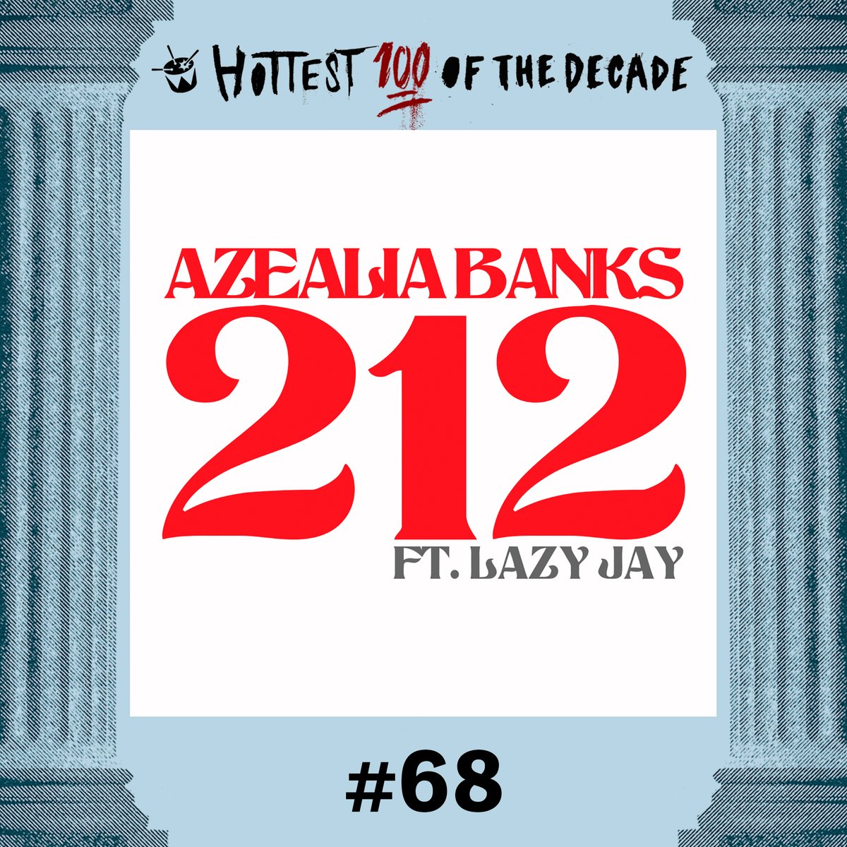 triplej's tweet image. #68 Azealia Banks - '212' {Ft. Lazy Jay} #Hottest100