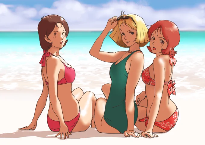 日光浴です。
#ガンダム 