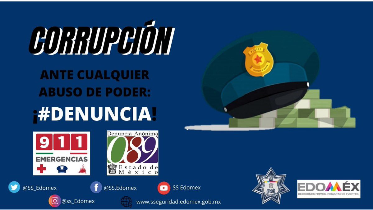 ¿Has sido víctima de extorsión o maltrato por parte de alguno de nuestros elementos? #DENÚNCIALO en nuestra <a href="/UAI_EDOMEX/">Unidad de Asuntos Internos - Edomex.</a>. Tu denuncia nos permite mejorar y cumplir con nuestros objetivos de brindarte seguridad y atención oportuna.