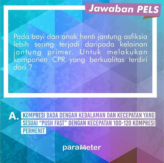 parameterID's tweet image. Here's the Answer Quiz 23 february 2020
.
.
Today is the Day for PELS Course 👋
.
#dokteranak #dokteranakindonesia #bayilahir #rumahsakitibudananak #medicine #health #pediatria #baby #doctor #childrenshospital #peds #tanyadokter #pels #eventbandung #e… ift.tt/33gH4mV