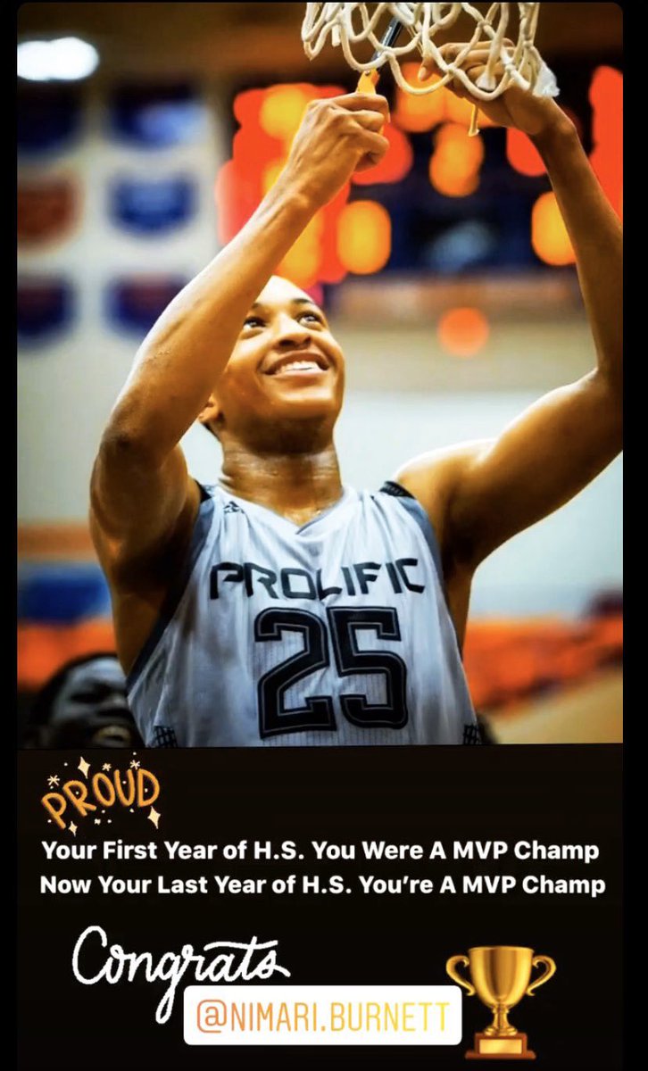 NikkiBTheBrand's tweet photo. Born Winner🏆 It Runs In The Family!😏 Let’s Keep Running It Up Son! @NimariBurnett #ChicagoLegend #HoopLegend #CourtsideMom https://t.co/ad94vdf7K9