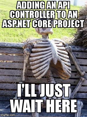 overflow_meme's tweet image. Adding an API controller to an ASP.NET Core project stackoverflow.com/questions/6067… #aspnetcorewebapi #c# #aspnetwebapi
