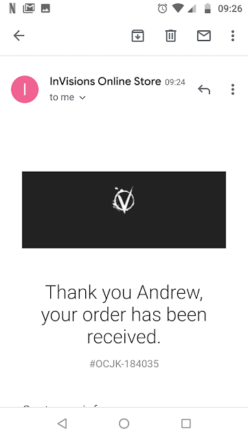 7ftMetalhead's tweet photo. @GumpusMaximus I was going to wait for the #lrtb and get one from @InVisionstweets in person, but after the sad news of the postponement, this is the least I could do. I'll play it nice and loud on the 28th instead! https://t.co/uC1CkSYNt1