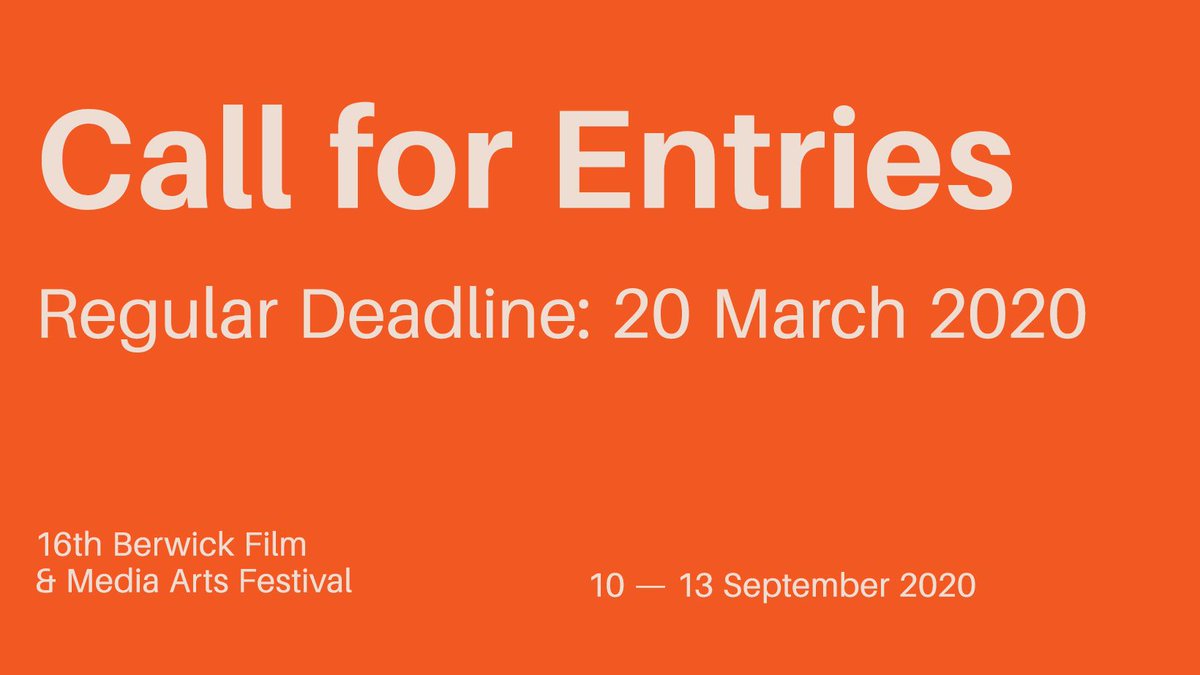 ProjectionsNE's tweet photo. @berwickfilmfest Call for Entries is still open and they would love to see your work! Accepting Film entries of all lengths and formats as well as exhibition, performance or live event proposals. https://t.co/cWvKDine96 https://t.co/RBSmIwjjXN