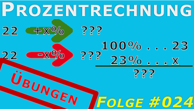 MistaMagista0's tweet photo. Neues Mathevideo ist online :) . In Folge 24 rechnen wir ein paar Beispiele zum Thema: Prozentrechnung.
#mathe #schule #schulmathematik #mathematik #mathehilfe #nachhilfe #youtube #yt #neuesvideo
Zum Video: https://t.co/RVxsIQ8ybY https://t.co/NcOKzPAuE9