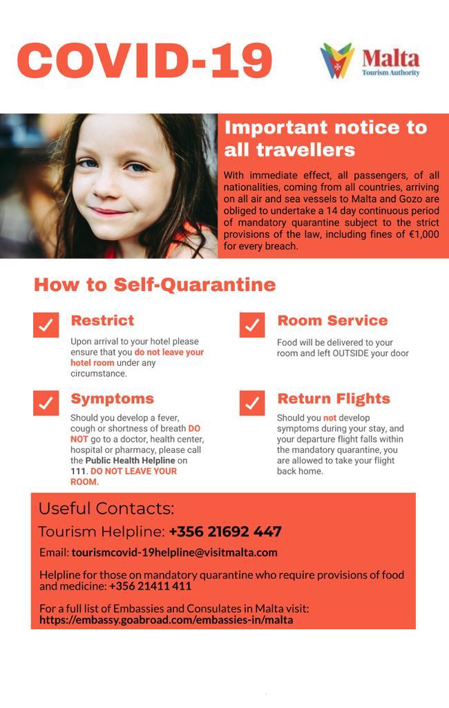 #COVID19 helpline for tourists and industry launched this morning. +3562169 2447 run by <a href="/visitmalta/">VisitMalta</a> <a href="/MaltaGov/">Government of Malta 🇲🇹</a> <a href="/RobertAbela_MT/">Robert Abela</a>  <a href="/MHRAMALTA/">MHRA</a>