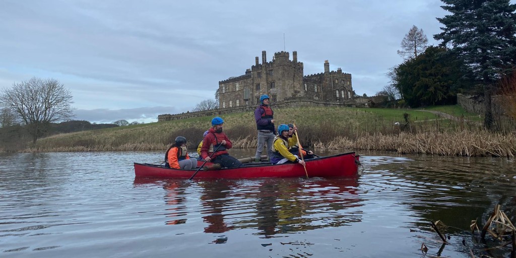 Kayaking on <a href="/ripleycastle/">Ripley Castle</a> private Lake in the sunshine, what could be more relaxing?! 

#Kayaking #LiveForToday