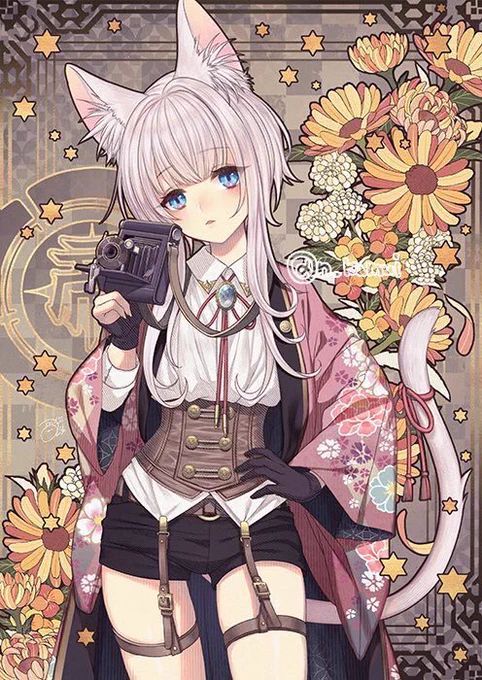 #ホワイトデーは銀髪白髪を愛でる日 
