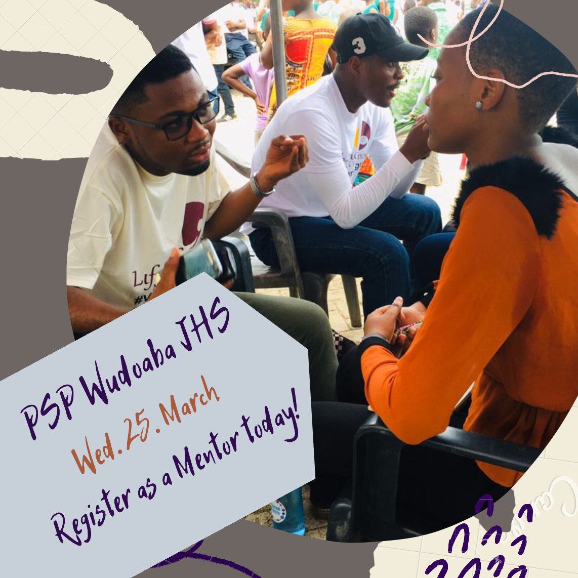 LifeMacAfrica's tweet photo. Join us to #Wudoaba on Wednesday, March 25 to #share your #experiences and enable #teenagers pick nuggets to #prepare themselves for #success

Register here 👉🏾 https://t.co/DvTYFWEdcV

#Mentoring #PSPWudoaba #LifeMacGhana #Volta #ParadigmShiftProject #Ghana #Education #Growth https://t.co/z5pFZChfVu