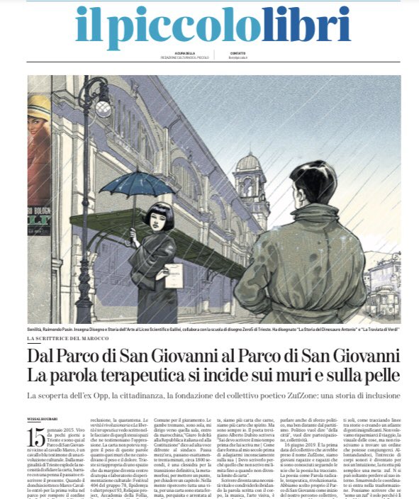 engraz's tweet photo. La #Trieste vissuta da Paolo Giordano, quella che sembra scritta da Ballard o descritta da Marx, quella del libero scambio di #libri, della parola che si fa terapia. In questi giorni di più. #ilpiccololibri con @il_piccolo e #tuttolibri de @LaStampa in edicola e sfoglio digitale https://t.co/x4l4nUtxJ7