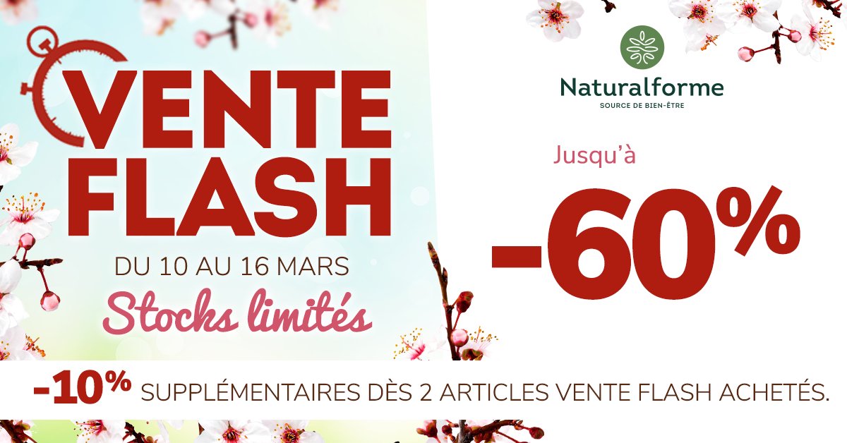 💥 VENTE FLASH : C'est encore le moment d'en profiter ! Jusqu'à -60% de réduction sur une sélection d'articles ! 🤩 #promotion #réduction #shopping