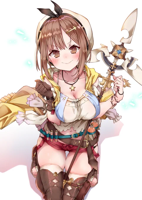 ライザちゃんつよい #自分のPixivブクマTOP3をあげる 