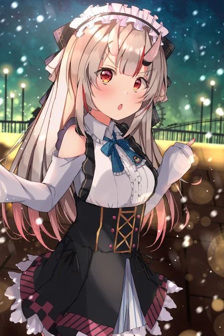 #ホワイトデーは銀髪白髪を愛でる日
お返し。 
