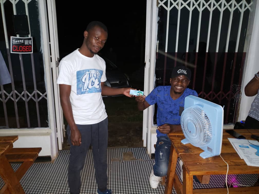soulamp_ent's tweet photo. Congratulations to Kondwani, winner of our #HipHopEssentials #MoIce competition. Limited tickets are still available for today's event for only MK 2,000! So be like Kondwani and get yours! https://t.co/zukjB1QgIy