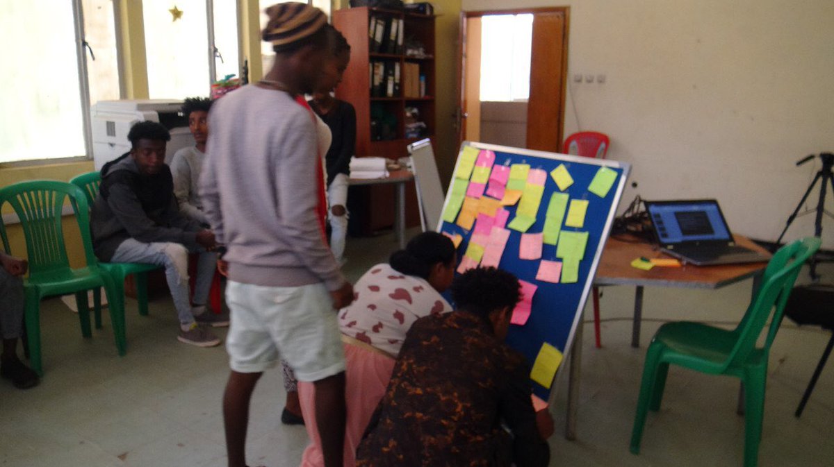 SmartUpAddis123's tweet image. Busy Friday life skill Training   and new youth mentor’s selection 
Good luck we will announce the result soon 
👍👍👍