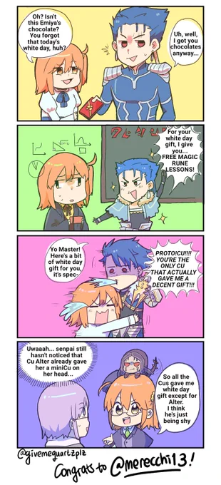 Congrats @merecchi13 for winning my giveaway!

I know it's been looong overdue, but I wanna make the comic request fall exactly a month after Valentines to make it more special ? 