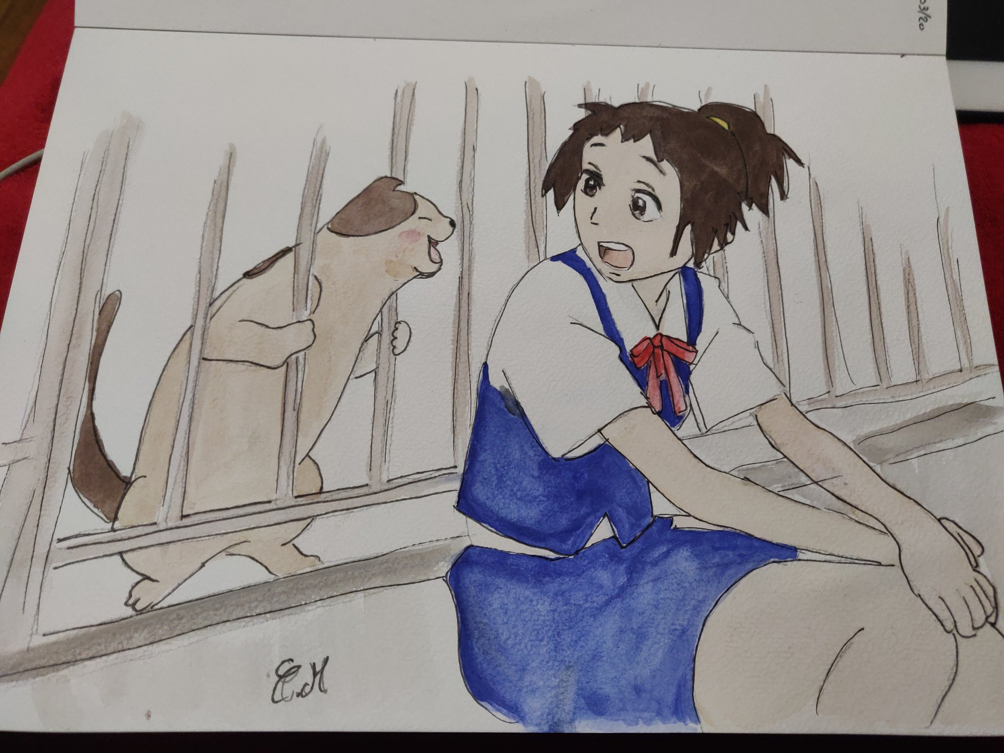 Mmeschultz Le Royaume Des Chats 猫の恩返し Leroyaumedeschats 猫の恩返し Dessin Faisalamain Peinture Aquarelle Studioghibli Ghibli Art Artist Haru はる Natoru なとる 株式会社スタジオジブリ Japon T Co Rwkwultvie