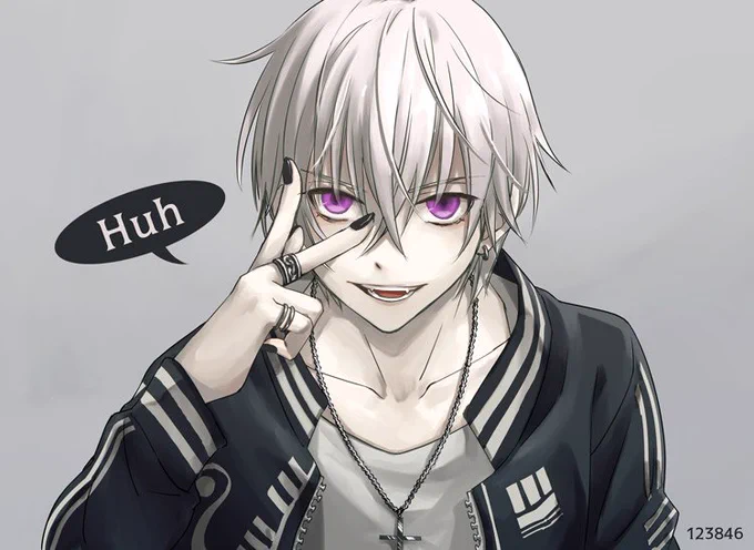 #ホワイトデーは銀髪白髪を愛でる日
愛でて～?❤️ 