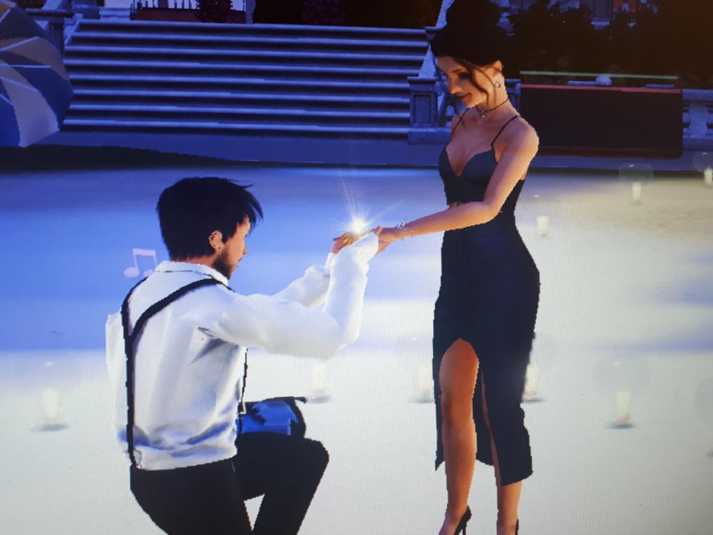 LyndseyLuke's tweet photo. โค๐So Xander just proposed to Morgana and she said "YES!" These two are perfect for each other. ๐โค #SimsInLove #TheSims3 #SunsetValley @ceescaa_ @AshleyDevine @DaisieSims @lily_dal @novella_sims @SincerelyPixel @nicguy101 @RaisedDust @plumioux @SimmingJoAnne65 @Pelixell https://t.co/sb8P5b0E2a