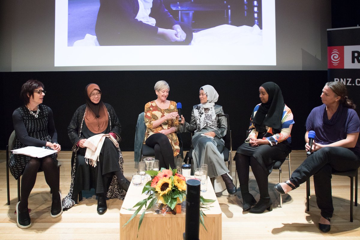 Tune in 1pm tomorrow 15 March Plains FM96.9 or plainsfm.org.nz to hear the moving and inspiring insights behind the unique Widows of Shuhada podcast series with those who featured and made it possible.

Thanks to the <a href="/RNZ/">rnz</a> / <a href="/NZonAir/">NZ On Air / Irirangi Te Motu</a> Innovation Fund.

Photo: Janneth Gil