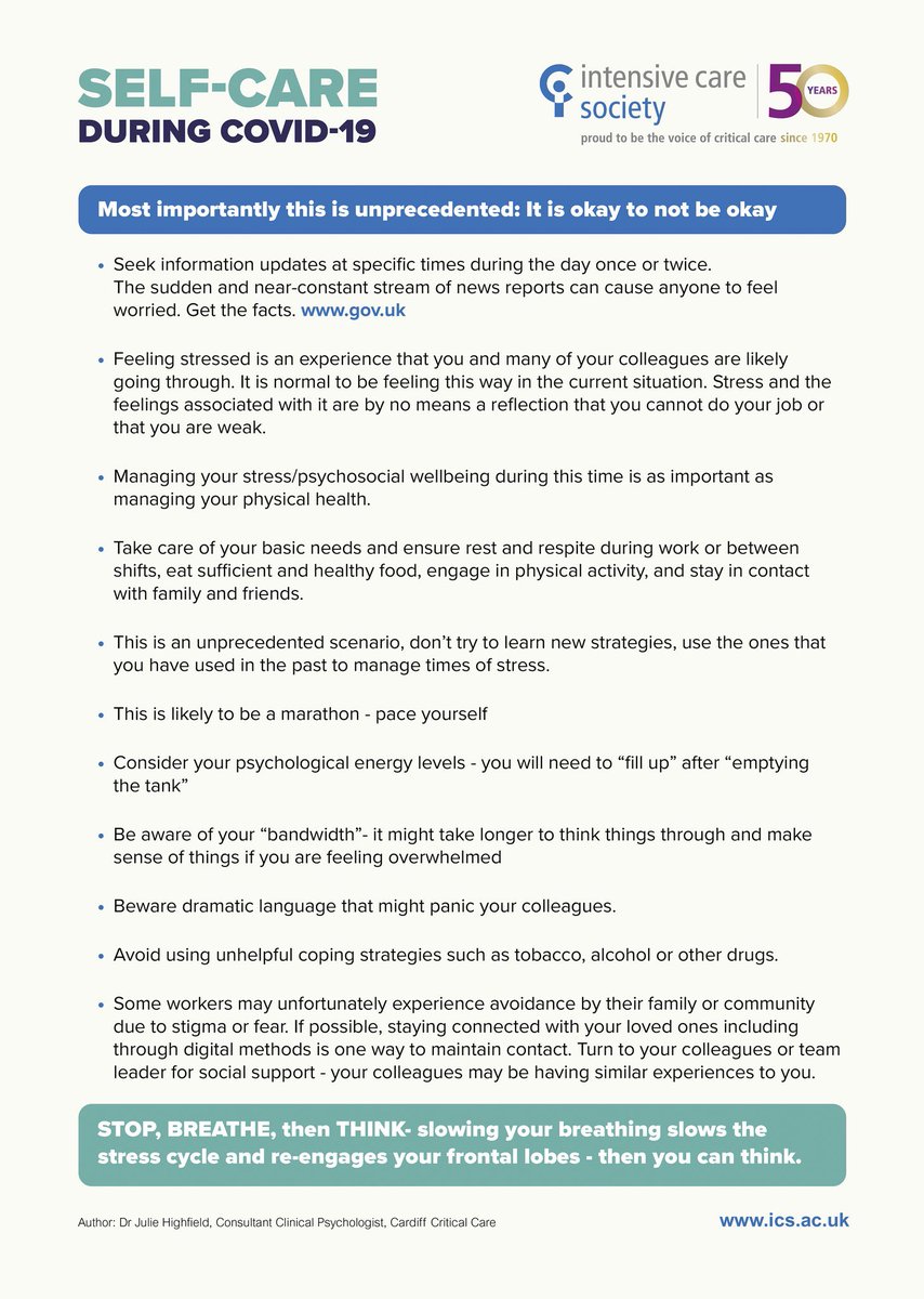 Natypea1978's tweet photo. #teamcentral #responsiveservices Please be remembering these things as we enter a new way of working for a short period to protect our staff, their families and our patients. https://t.co/feURTq8I7s