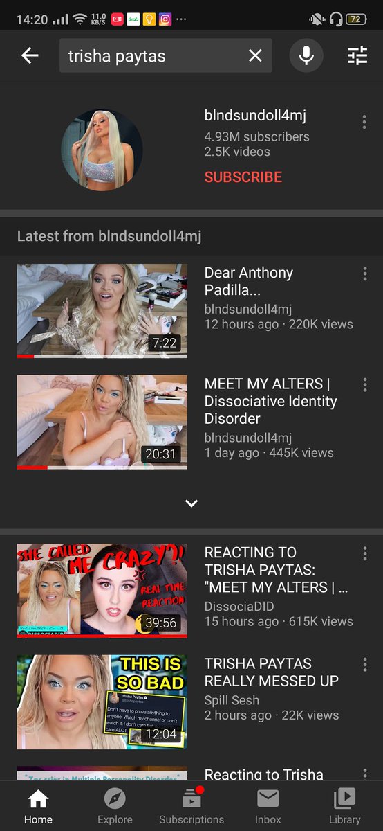 itSnotUitsM3's tweet photo. I wish I didnt see this drama, I kinda see where she's coming from, doesn't mean I understand it or smt but I'm in turmoil im in goodbye mode, the comments on both disociatdid and Trisha's videos are not helping the situation, I can't stand this hate so i gonna go but https://t.co/d9YmlB1npk