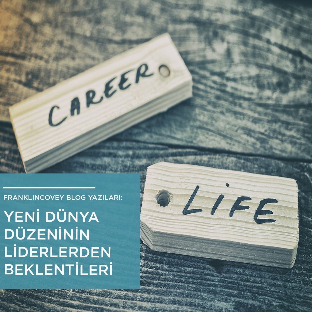 Değişen yaşam koşulları ve iş dünyasının liderlerden beklentileri her geçen gün artıyor. Bugünün liderlerinden en önemli beklenti ise “Bütünsellik”. Bütünselliğe giden bu yol ise Kişisel Liderlik’ten geçiyor. Yeni yazıma #FranklinCoveyTürkiye Blog'tan ulaşabilirsiniz