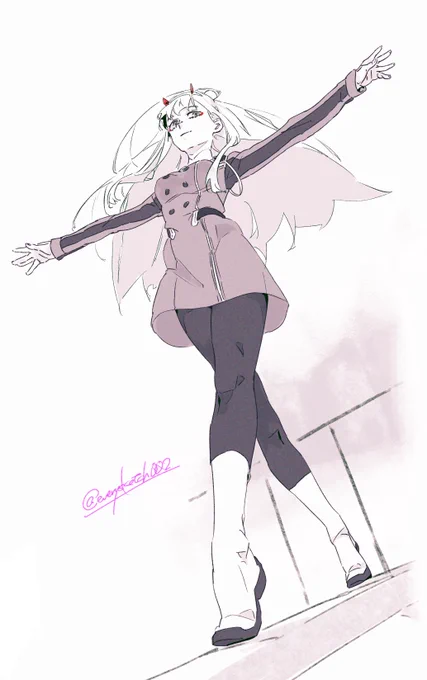 ゼロツー練習。
こういう角度、画角めちゃくちゃ難しいですね。
#ダリフラ #ゼロツー 