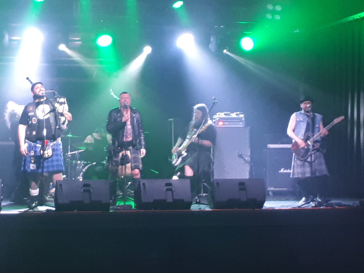 RyGarner's tweet photo. Easily the strangest day of my career. Started out jawing with frenzied virus shoppers, ended with a Real McKenzies show in front of an empty Starlite Room.

#KeepSmilingFolks #StrangeDays #CityofChampions https://t.co/6uKhrwRHng