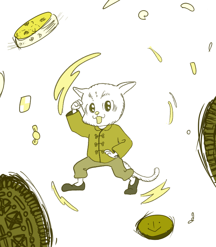 futoshiline's tweet photo. #イラスト #イラスト好きさんと繋がりたい  #ホワイトデー #クッキー ＃kaboon
「チョコのお返しニャーーーーーー！ありがとうニャぁぁぁぁぁぁぁ！！」 https://t.co/9xa3Il3UCB
