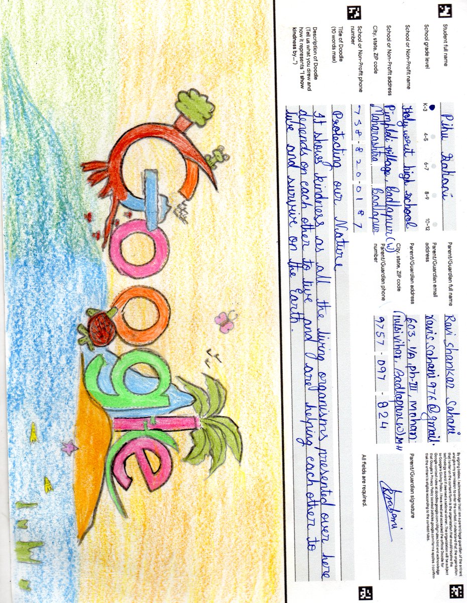 holywritschool's tweet photo. Hey @Google Here's the @GoogleDoodles From Our Students (STD KG) 
@GoogleForEdu @GoogleIndia @googlestudents @ThinkwithGoogle https://t.co/veTWGKkvNJ