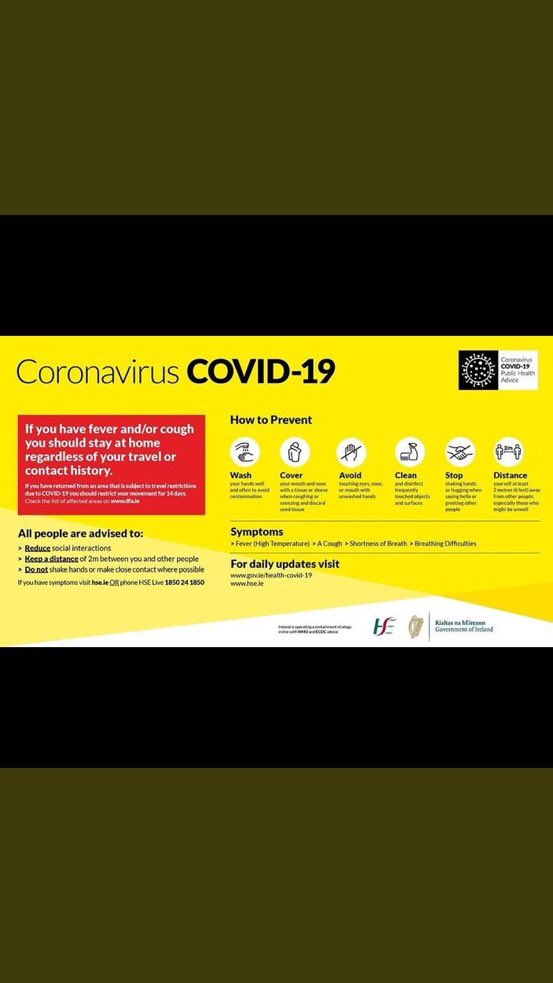 Take heed of our new message. Protect yourself, your family and anyone who is vulnerable. Think about others. The best way of protecting us all and our most vulnerable people is for each of us to follow the advice. #covid19 @roinnslainte @HSELive