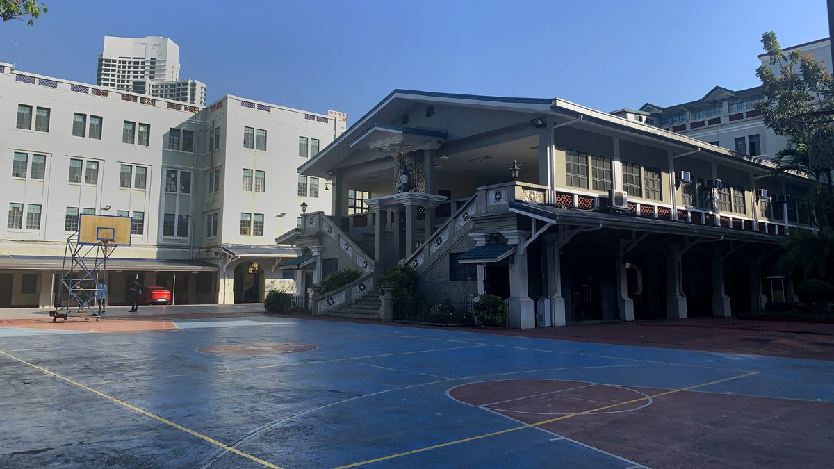 LetranOfficial's tweet photo. LOOK: A quiet and sleeping Letran eagerly awaits for its students, staff, and faculty to return.

While waiting for the class suspension to end, use this time to catch up on your academics, to rest, and reflect as we approach the Holy Week.

See you soon, our beloved Letranites! https://t.co/YMWRcgnRNa
