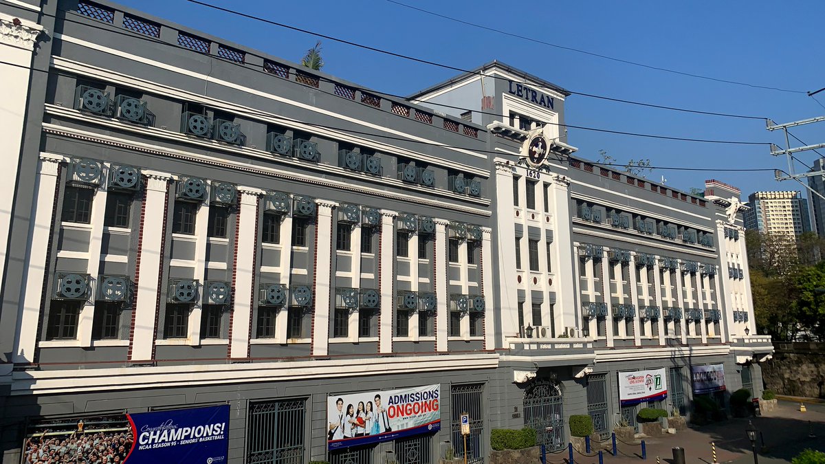 LetranOfficial's tweet photo. LOOK: A quiet and sleeping Letran eagerly awaits for its students, staff, and faculty to return.

While waiting for the class suspension to end, use this time to catch up on your academics, to rest, and reflect as we approach the Holy Week.

See you soon, our beloved Letranites! https://t.co/YMWRcgnRNa