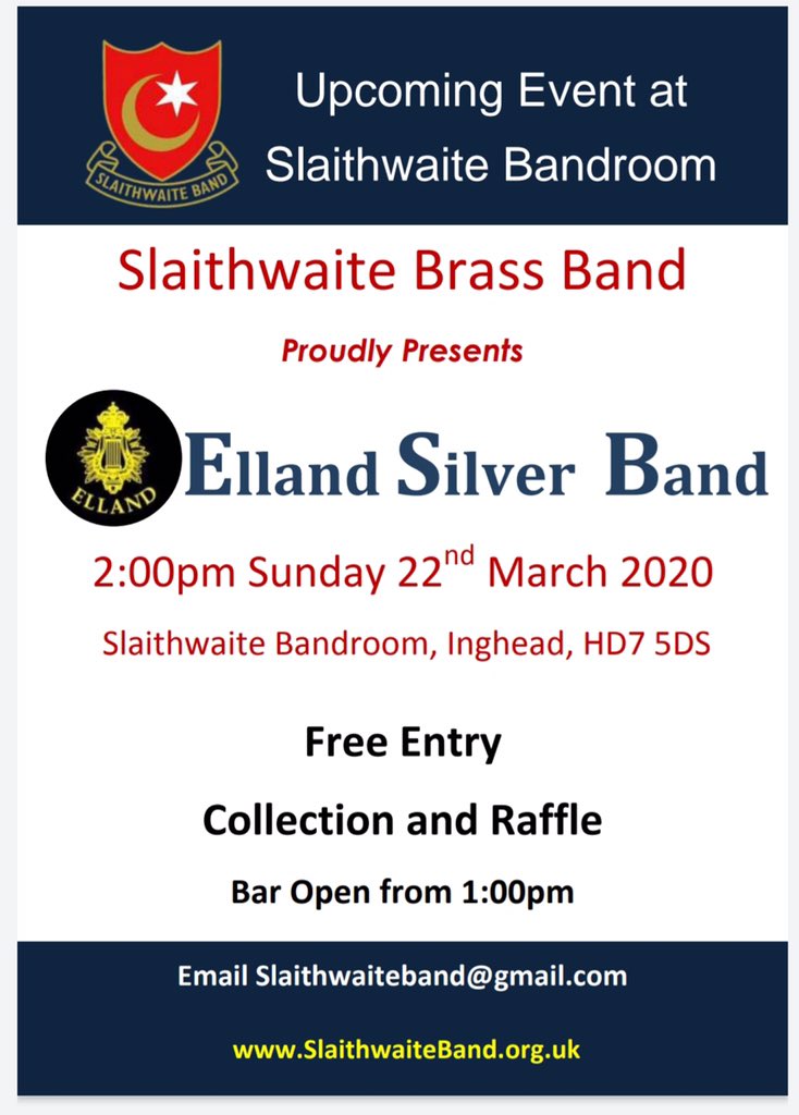 Slaithwaite Band (@slaithwaiteband) on Twitter photo 