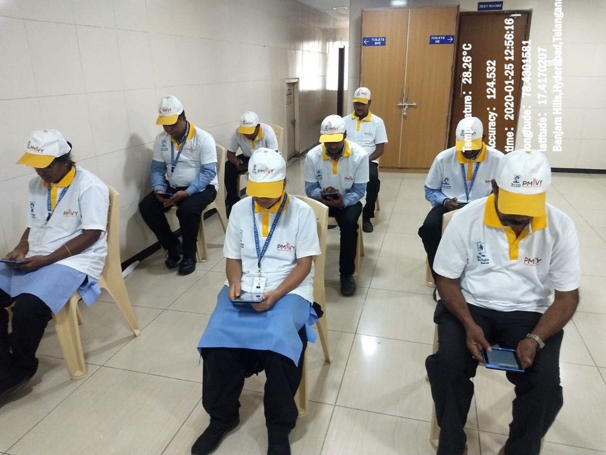 SaisecuritySer5's tweet photo. #Recognition of Prior Learning (RPL) By #Sai_Security_Services_PvtLtd in the Job Role of "UNARMED SECURITY GUARD", #Telangana at Basavatarakam Indo American Cancer Hospital.
#PMO_India ,#SkillIndiaSupport, #Skill_India, #MSDESkillIndia ,#MEPSCIndia,#NSDC https://t.co/fnGtiZxjQc