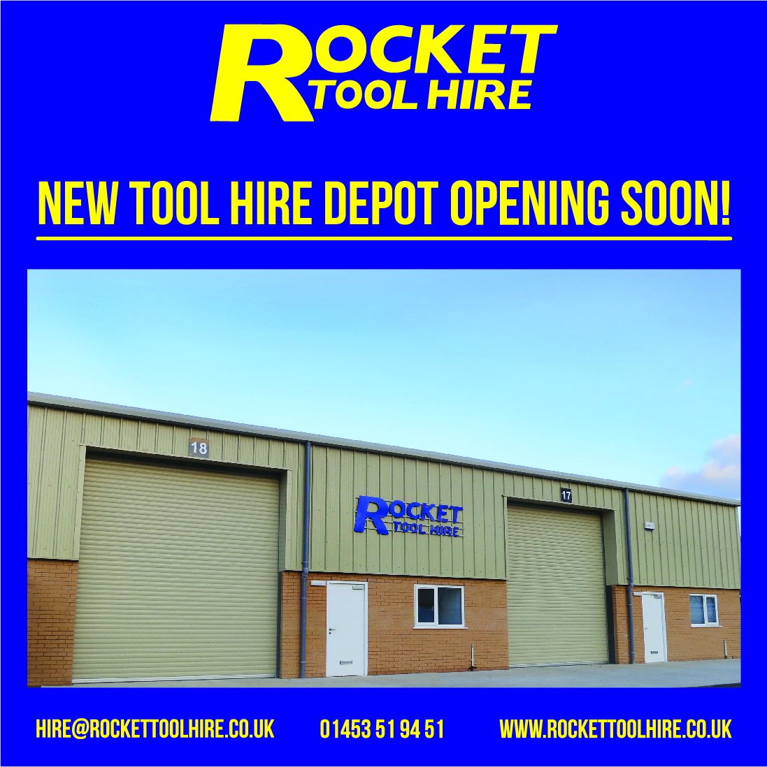 Rocket Tool Hire is moving depot! #rocketrentals #rockettoolhire #toolhire