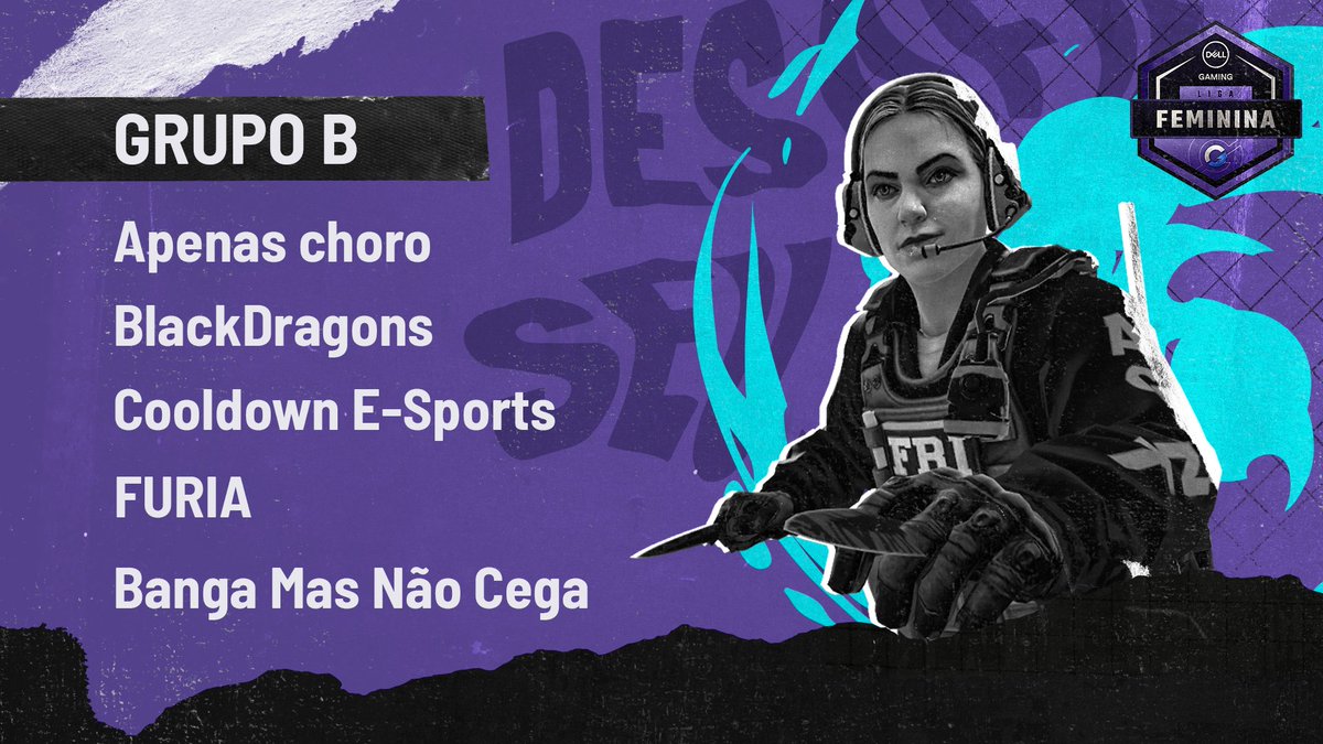 DellnoBrasil's tweet photo. Vocês querem competição? 🙋 Aqui estão as equipes inscritas na #GCMastersFeminina! Qual será a campeã dessa primeira fase? #JogueComoUmaMulher #IntelBrasil https://t.co/gUc18HI1yM