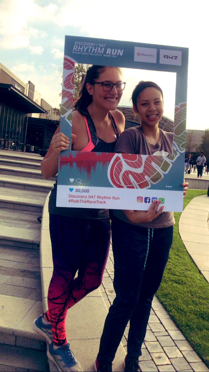 947RhythmRun's tweet photo. Whether you’re a runner, jogger or walker, all fitness levels are welcome to join us at @Discovery_SA @947 Rhythm Run this May💪

Secure your entry at https://t.co/wQSYC4tXXJ😉

#RuleTheRaceTrack💥 https://t.co/7nTgfxNYAr