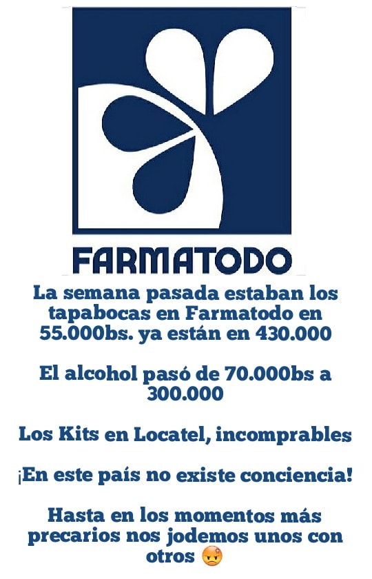 LeodagniM's tweet photo. QUIEN ESTA DE ACUERDO Q SEA CERRADA FARMATODO? https://t.co/tb0pn02H1i