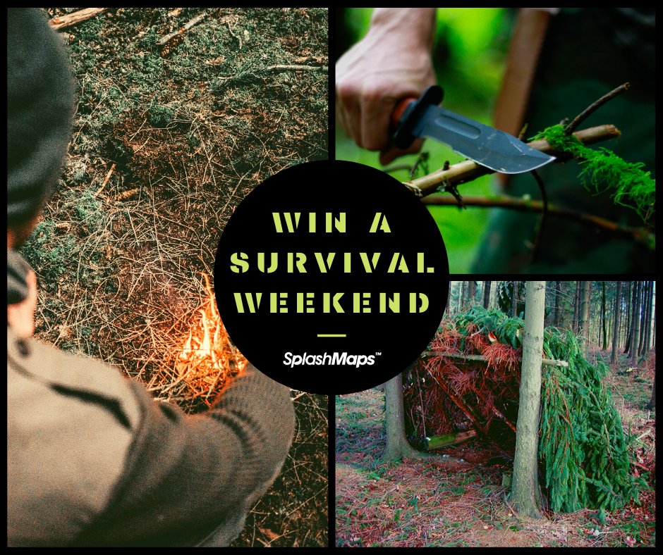 splashmaps's tweet photo. Your chance to #win military style survival training over a fascinating, challenging weekend, to enter like this post, tell us who you'd take with you using #SplashSurvival &amp; please RT.
Details + Ts&amp;Cs: https://t.co/taF1Jf2MVP https://t.co/abT82nnoAk