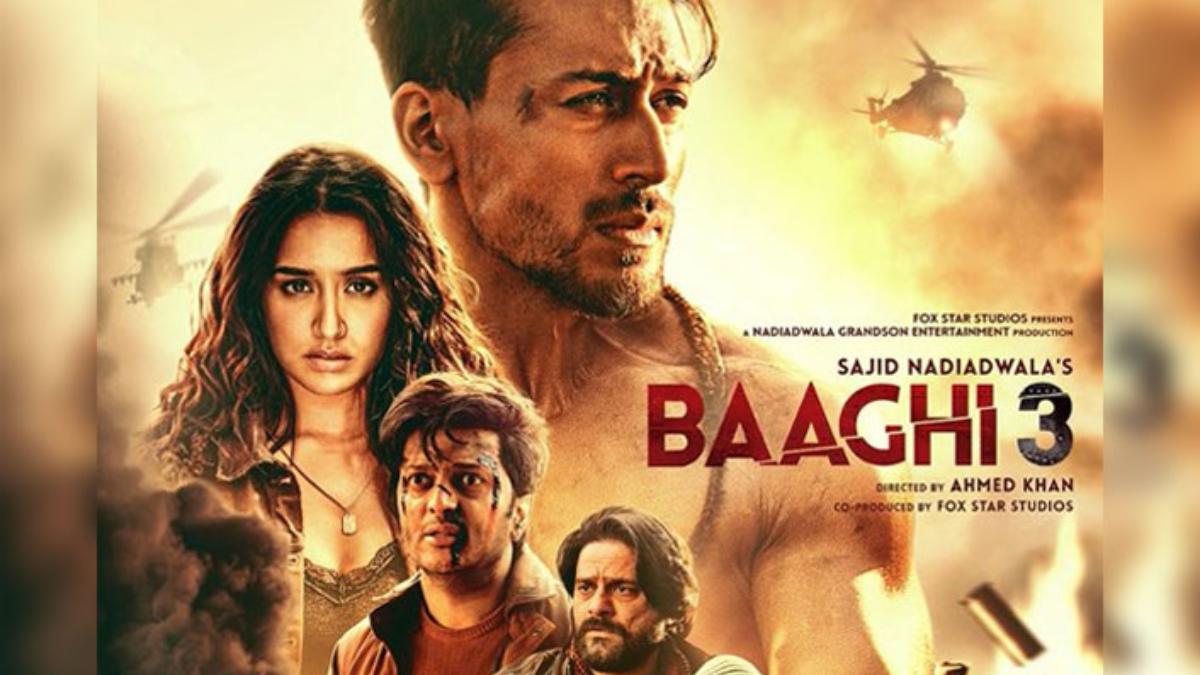 harrytweetsat's tweet photo. Congratulations to #baagi3 for making a huge splash at the box office. @iTIGERSHROFF is at his peak form in terms of the action scenes performed while @Riteishd , @ShraddhaKapoor and everyone else is treat to watch on screen, Way to go! https://t.co/4tD1yq3cZj