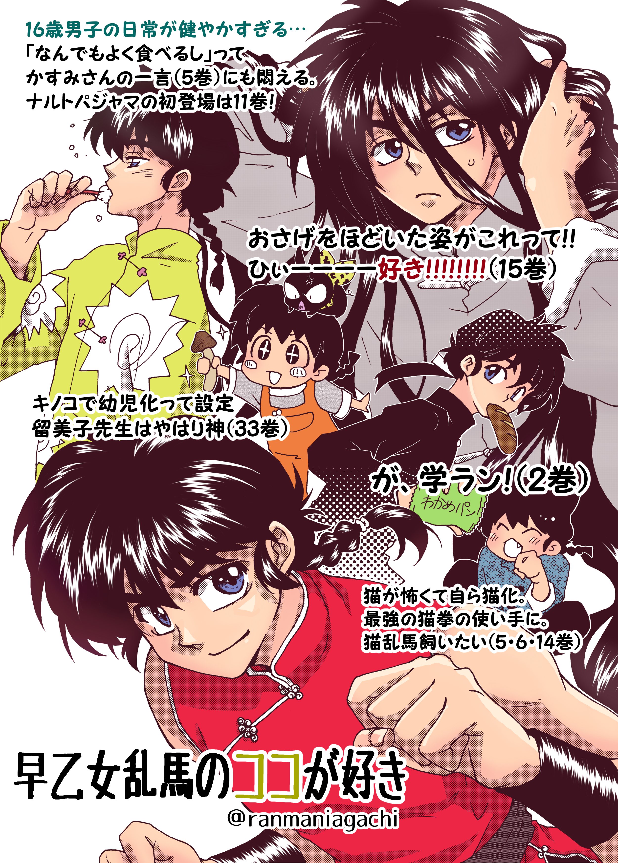 らんまるパパ　2口 らんま1/2 2 - Cerca / X