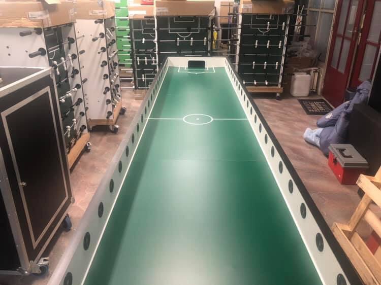 Kickerprofs's tweet image. Alle tafelvoetballertjes zitten in ons trainingscentrum, waar de tijd wordt benut voor rust en conditie van de spelertjes en extra onderhoud van de stadions. Iedereen, zowel binnen als buiten de evenementenbranche, wensen wij de komende tijd veel sterkte en wijsheid toe. #corona