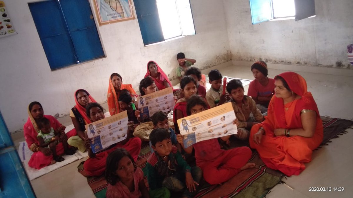 POSHAN_Official's tweet photo. मध्य प्रदेश के सिंगरौली ज़िले में #PoshanPakhwada2020 के अंतर्गत हेल्थ चेकअप कैम्प लगाया गया और एनीमिया की जांच की गई। लड़कियों को सेनेटरी पैड्स भी वितरित किए गए।
#POSHANAbhiyaan 
#HarEkKaamDeshKeNaam https://t.co/cHdb0kH50n