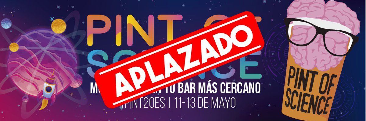 pintofscienceES's tweet photo. Ay... tengo un nudo en la garganta 😢 Ya sé que todos lo esperábamos pero me duele mucho decir que tenemos que aplazar #Pint20ES. La situación con #Covid_19 no nos deja opción.
De momento será después del verano pero veremos como va evolucionando la situación.
Iremos informando https://t.co/X650cpfB8h