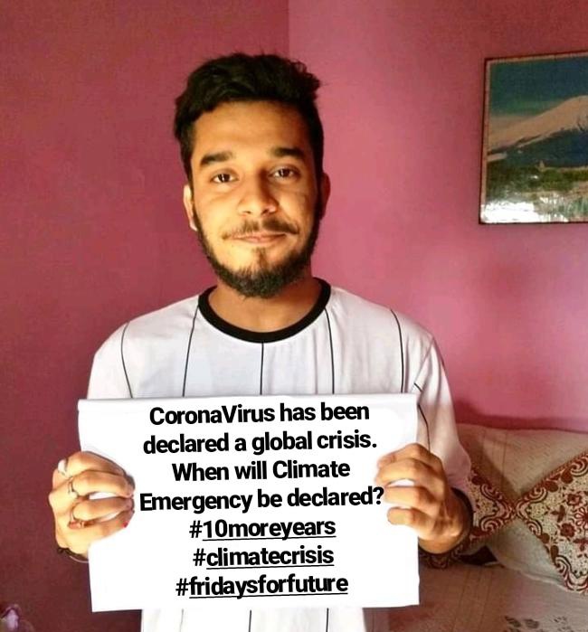 Strikers of #Covoid19 affected states joined this  friday #ClimateStrikeOnline #FridaysForFuture 
<a href="/Fridays4future/">Fridays For Future</a> <a href="/GretaThunberg/">Greta Thunberg</a> <a href="/parents4future/">Parents For Future #EndFossilFuels - P4F Germany</a> <a href="/ExtinctionR/">Extinction Rebellion Global</a>