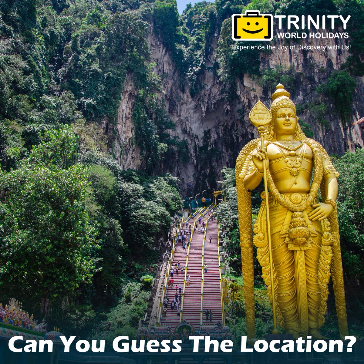 trinityholidays's tweet photo. Can You Guess The Location?
#guess #location #guesslocation #trinityworldholidays #holidays #tours #travelcompany #travelquize #statue #touristdestination https://t.co/9sy7y0DLsB